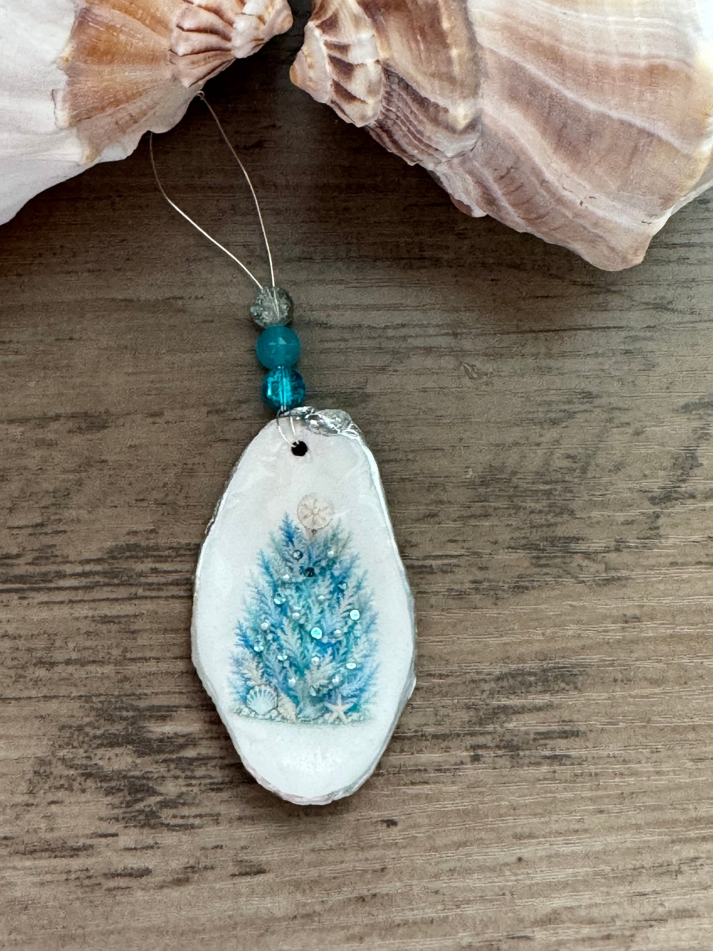 Mini Coastal Christmas Ornament