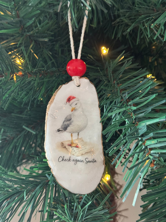 Salty Coastal Christmas Part 3 Ornament
