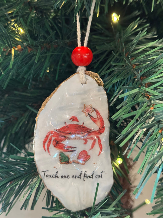 Salty Coastal Christmas Part 3 Ornament