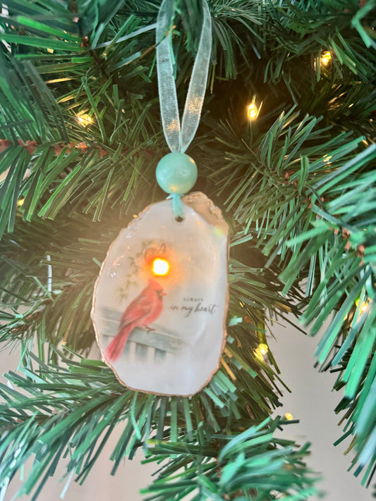 Lighted Shell Ornaments