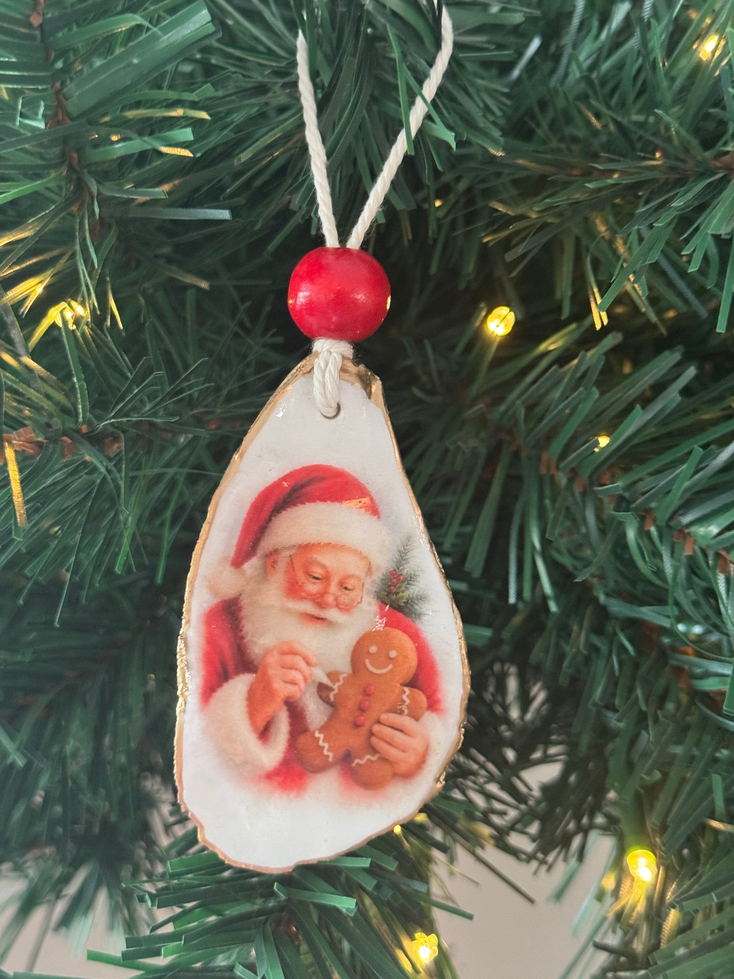 Classic Santa Ornaments
