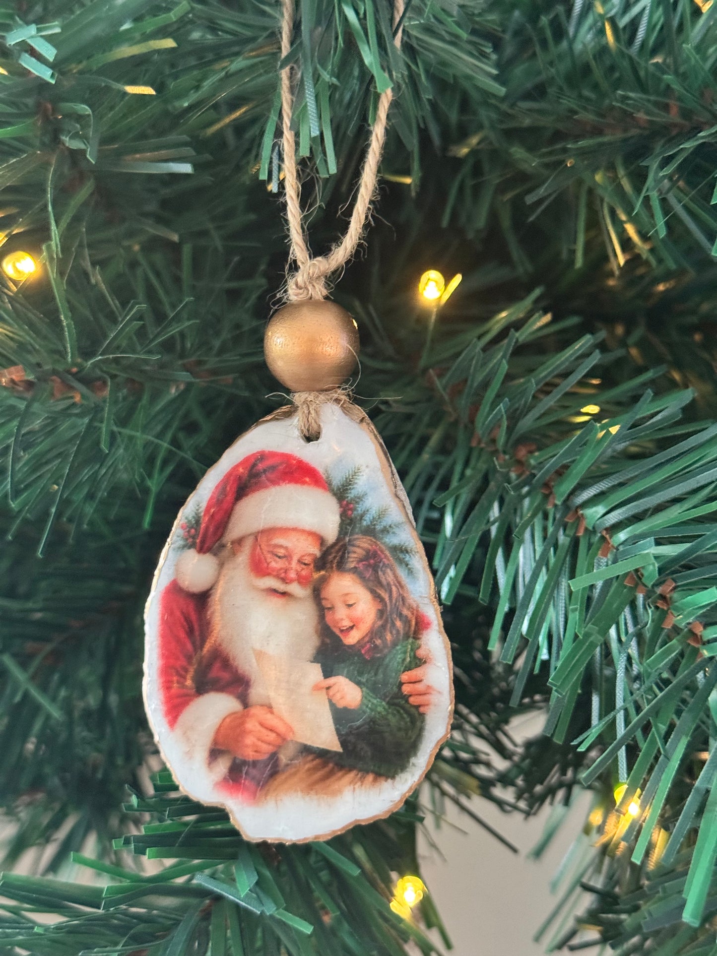 Classic Santa Ornament