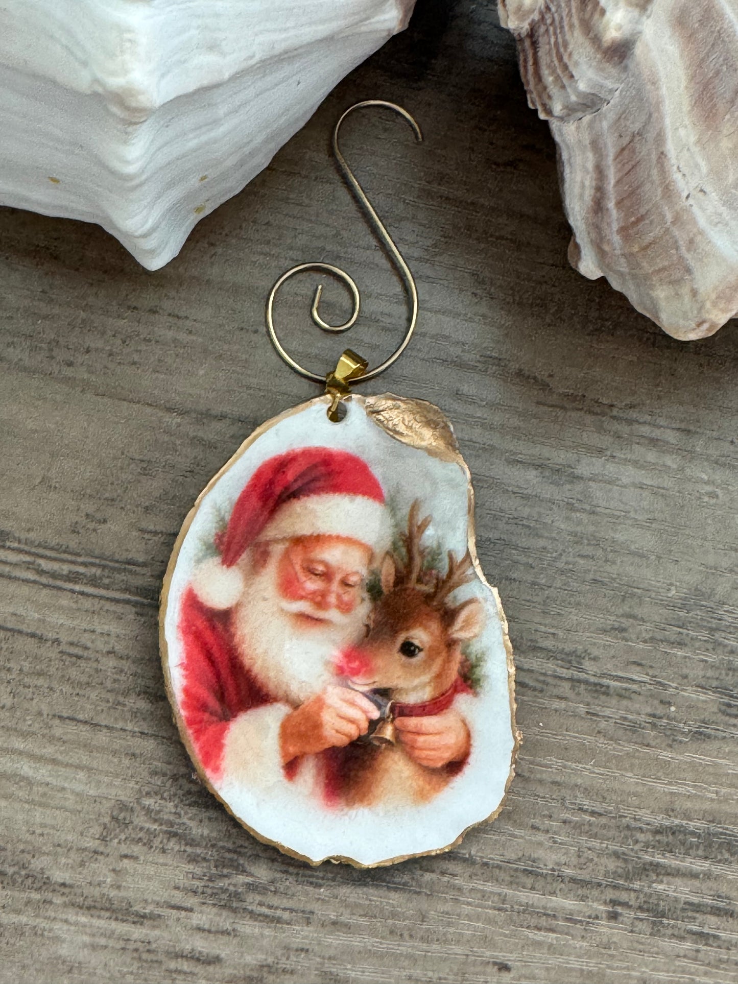Classic Santa Ornament