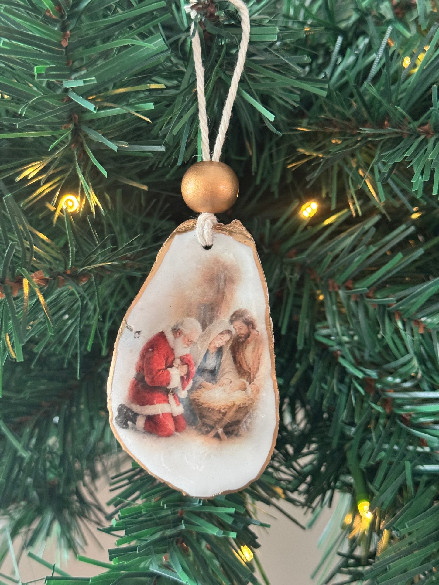 Classic Santa Ornaments