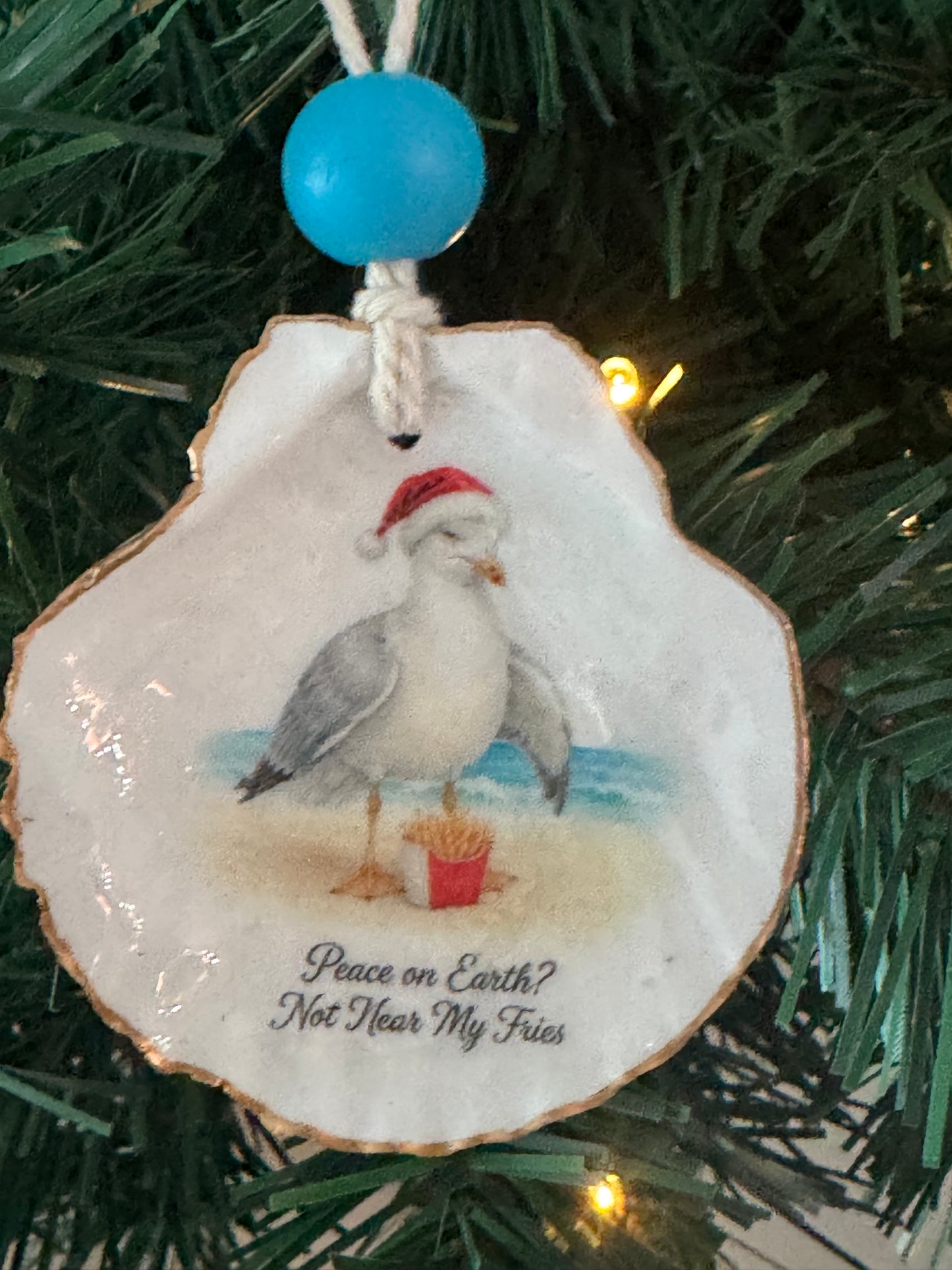 Salty Coastal Christmas Part 2 Ornament