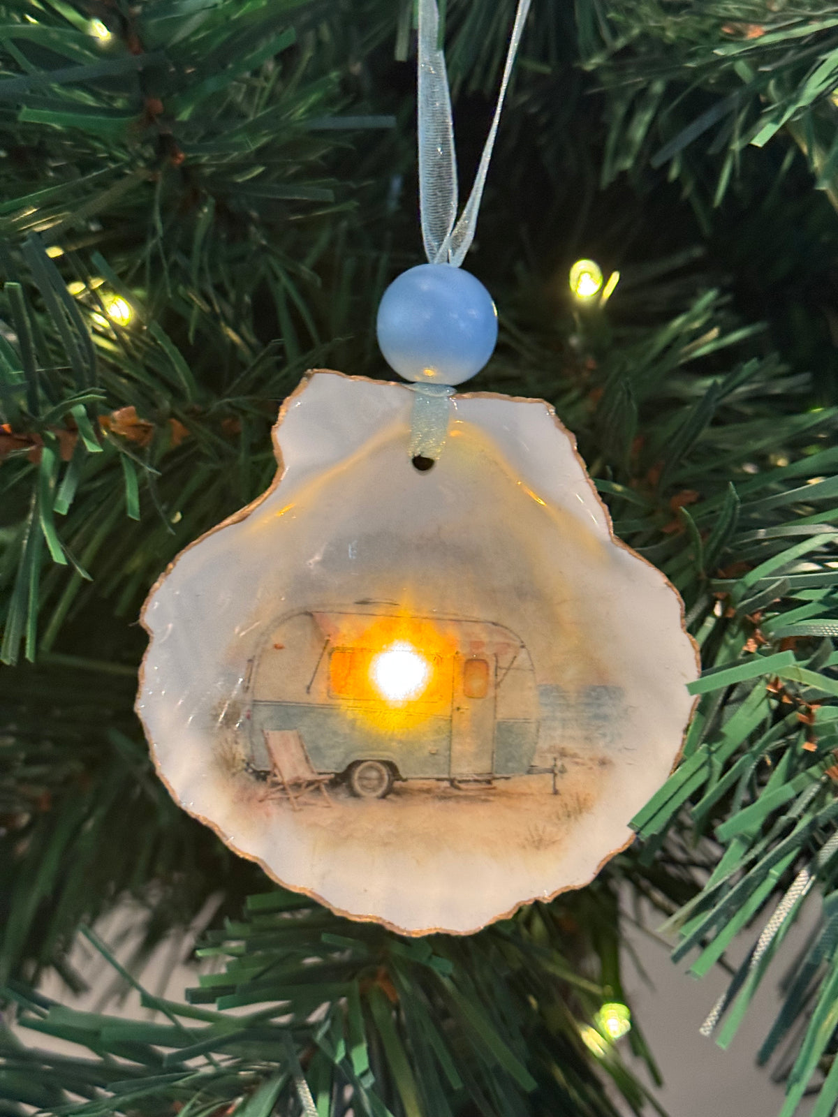 Coastal Glow Lighted Ornaments