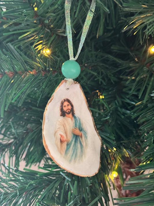 Jesus Christmas Tree Ornament