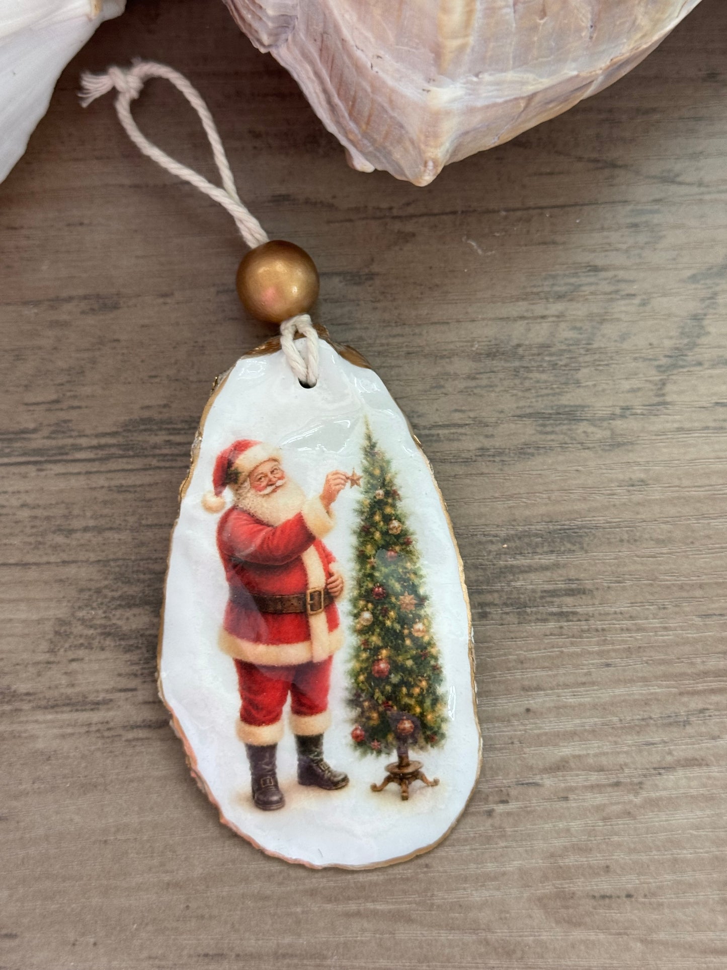 Classic Santa Ornaments