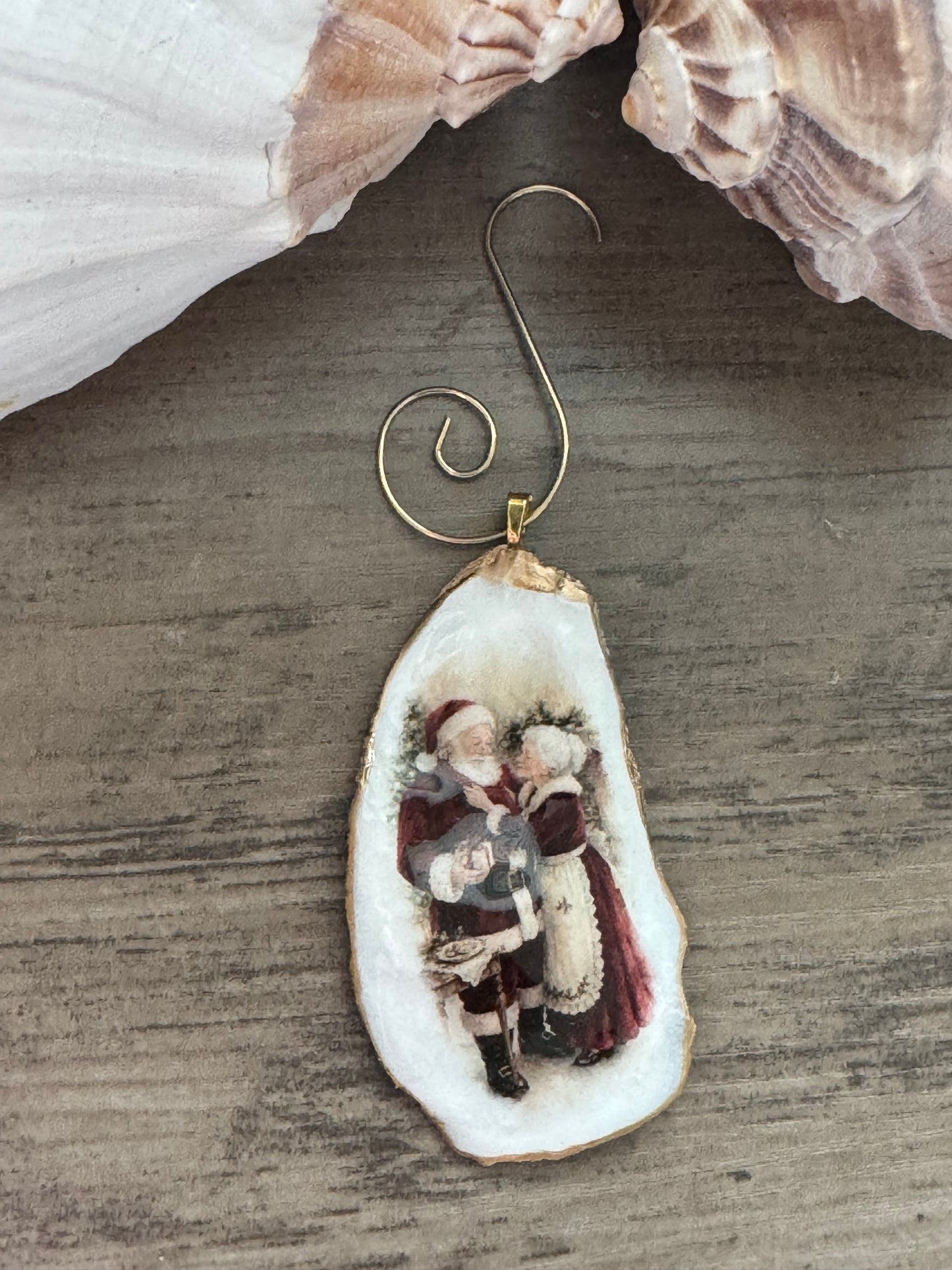 Classic Santa Ornaments
