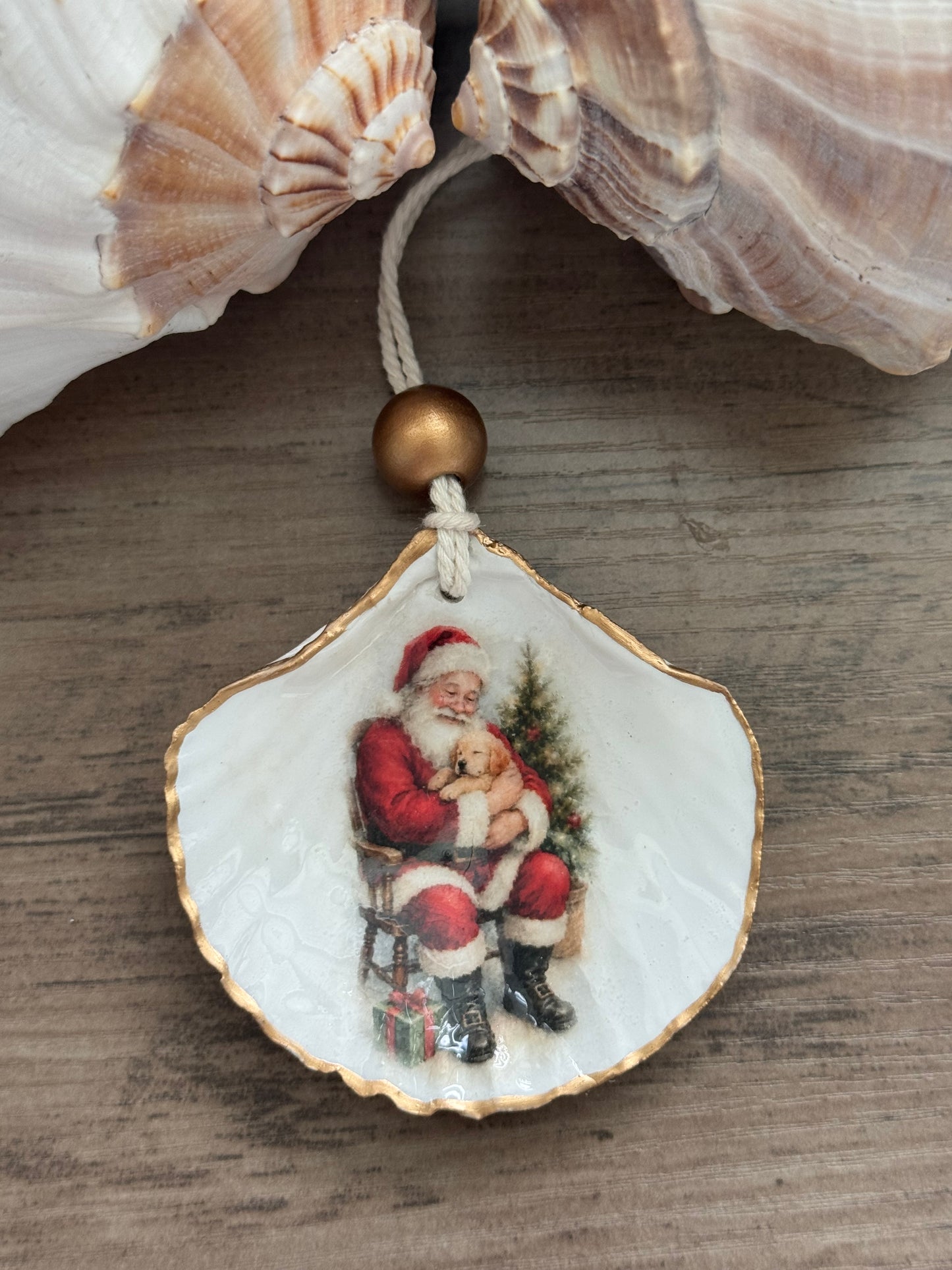Classic Santa Ornaments