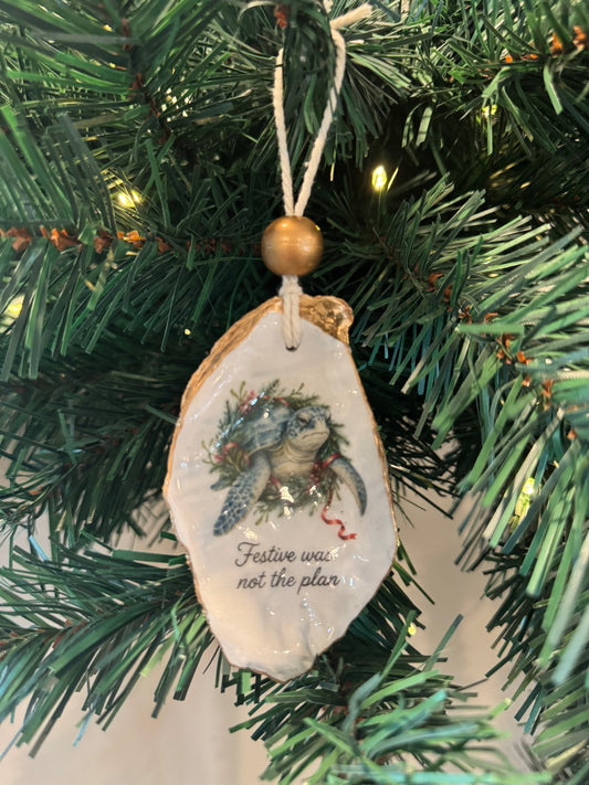 Salty Coastal Christmas Part 3 Ornament