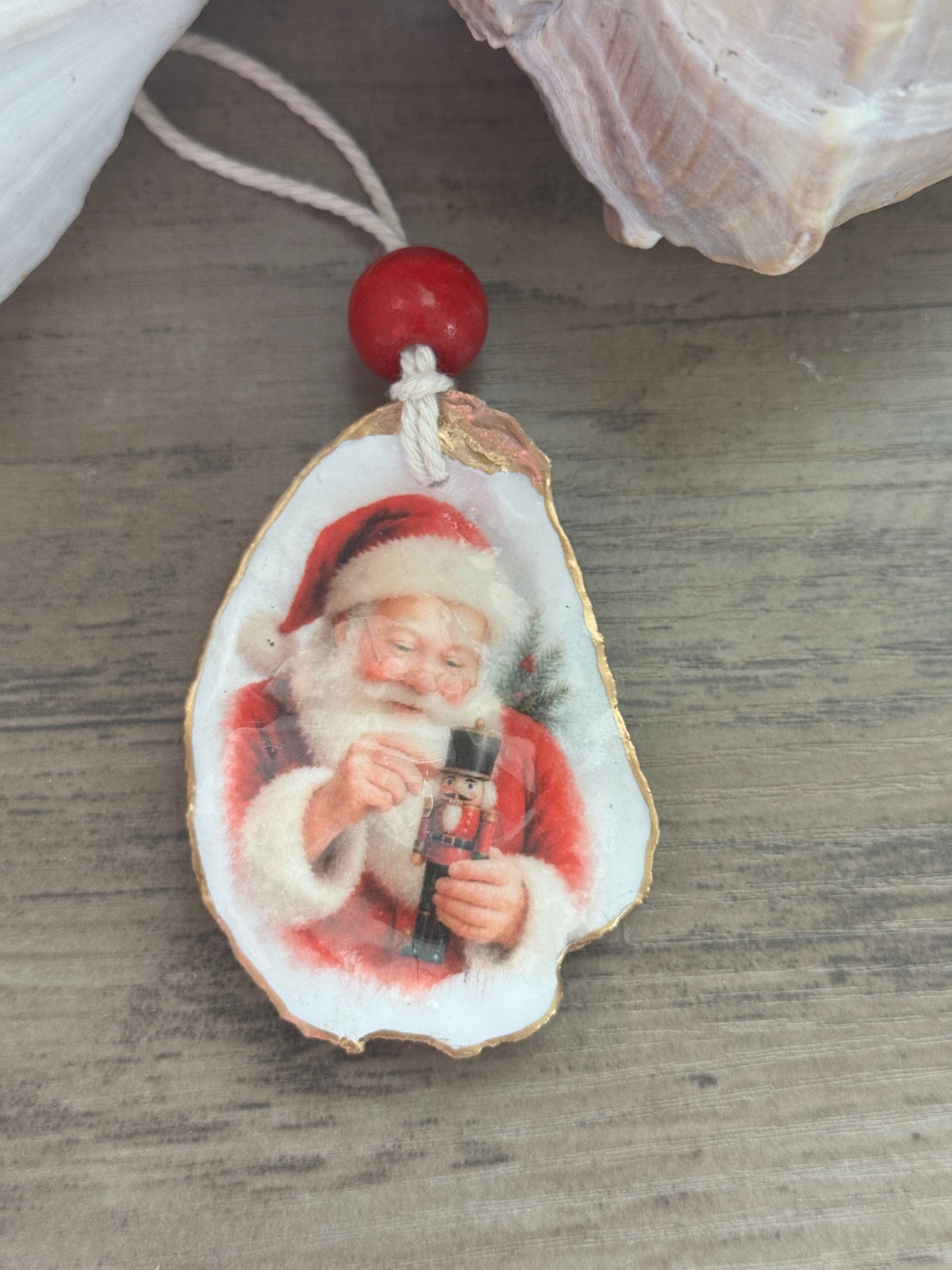Classic Santa Ornaments