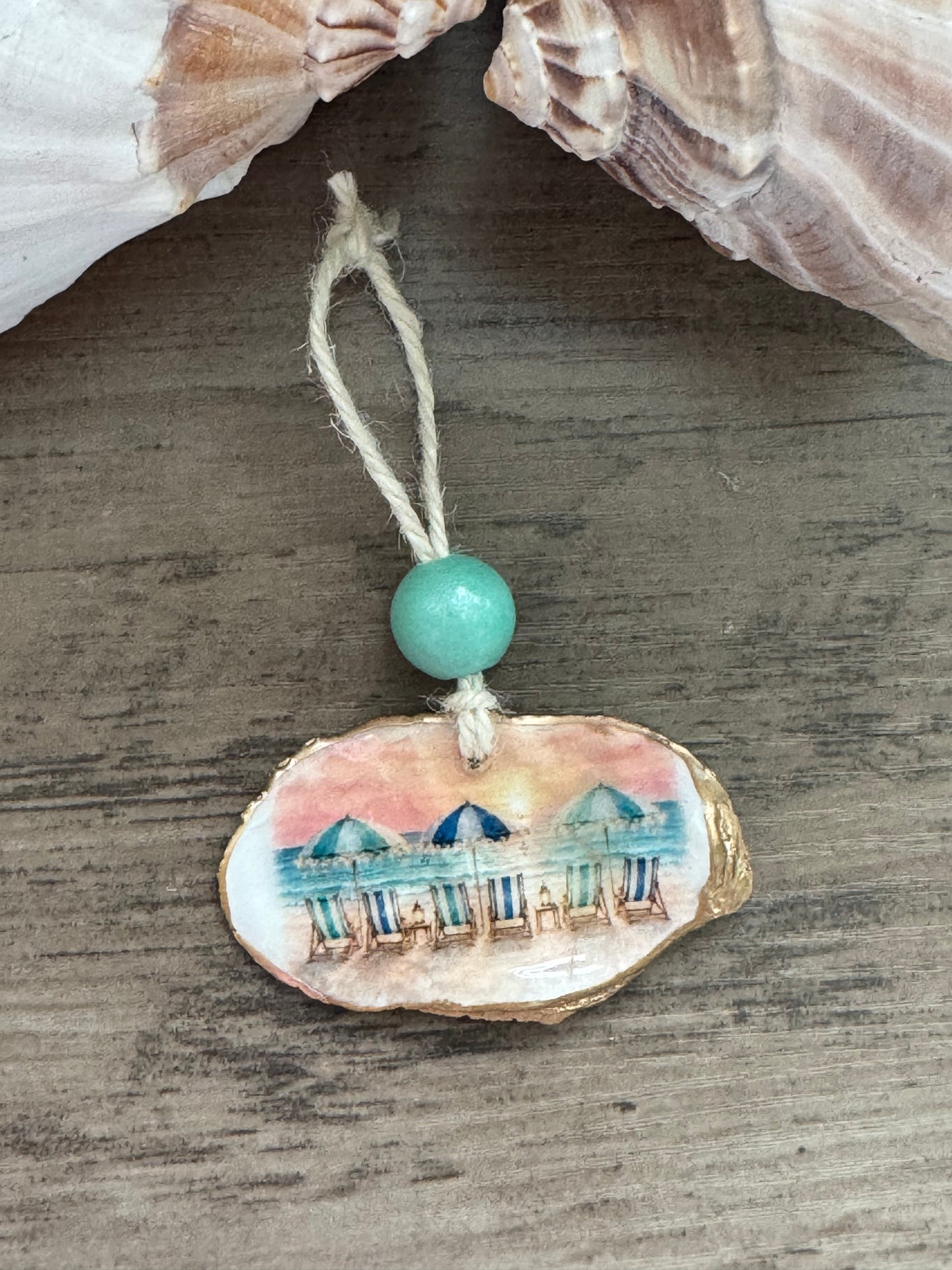 Mini Coastal Christmas Ornament