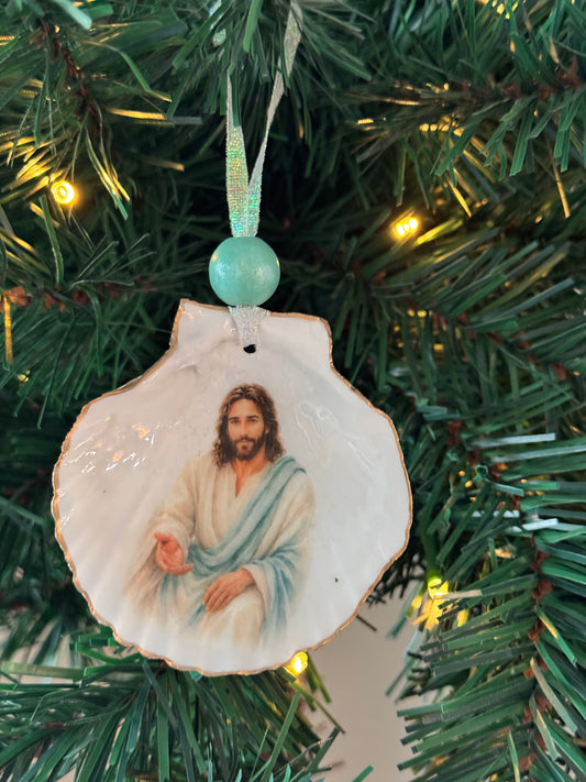 Jesus Christmas Tree Ornament