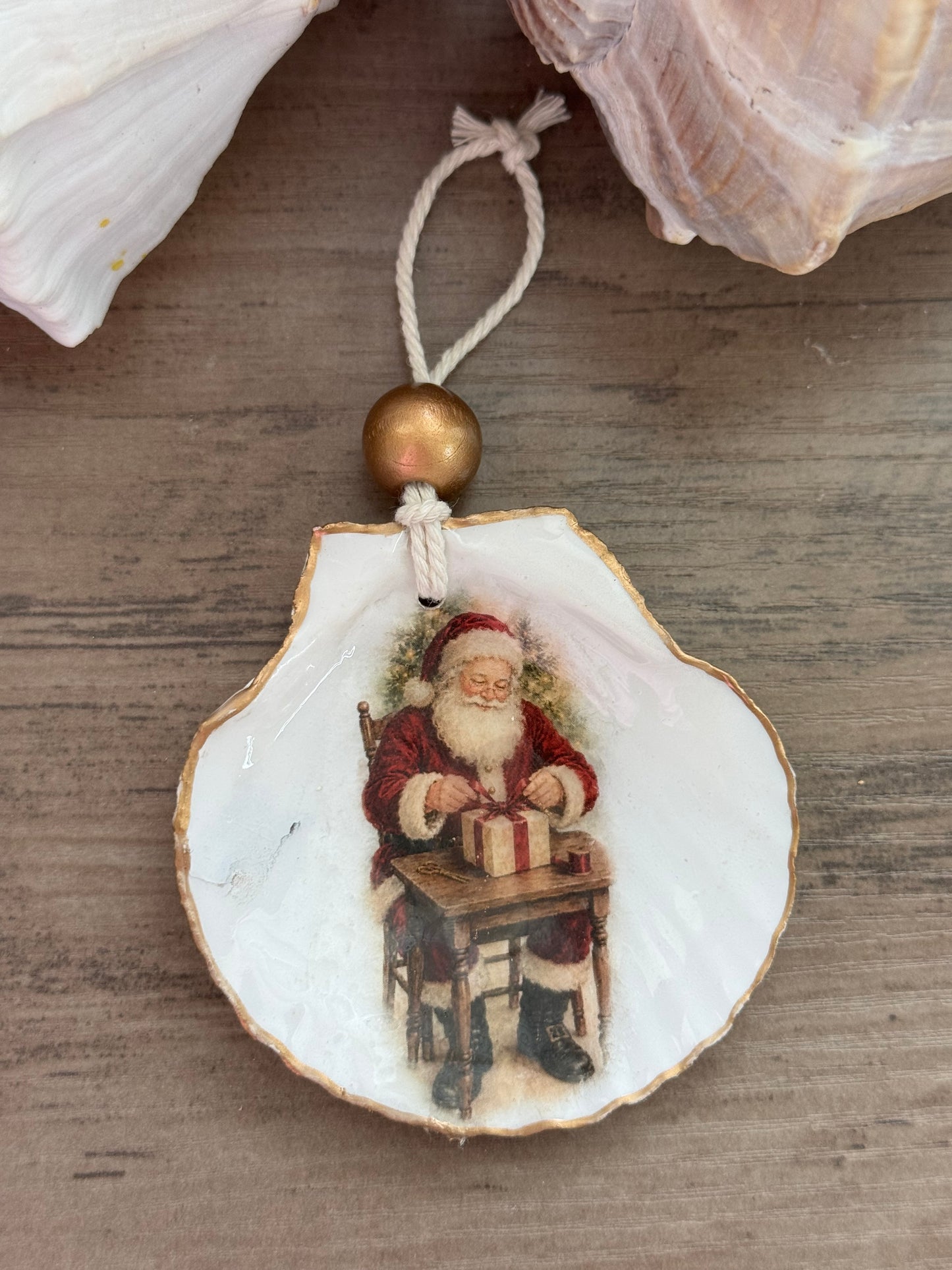 Classic Santa Ornaments