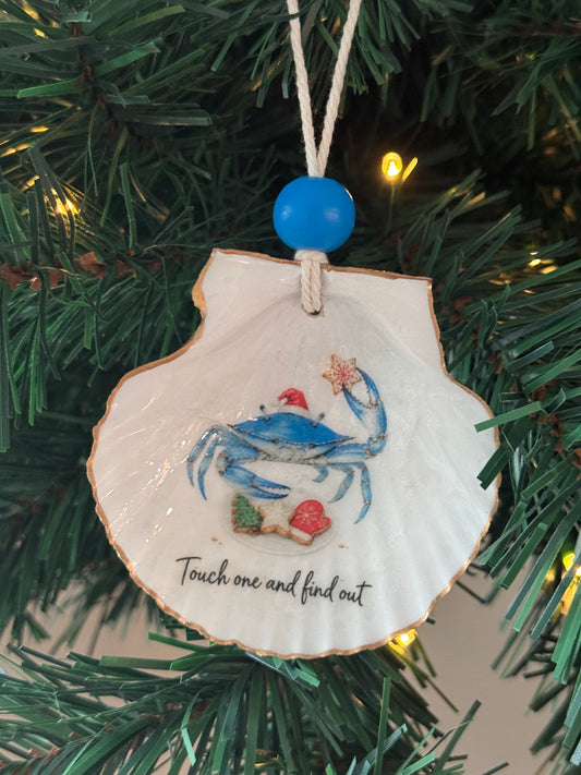 Salty Coastal Christmas Part 3 Ornament