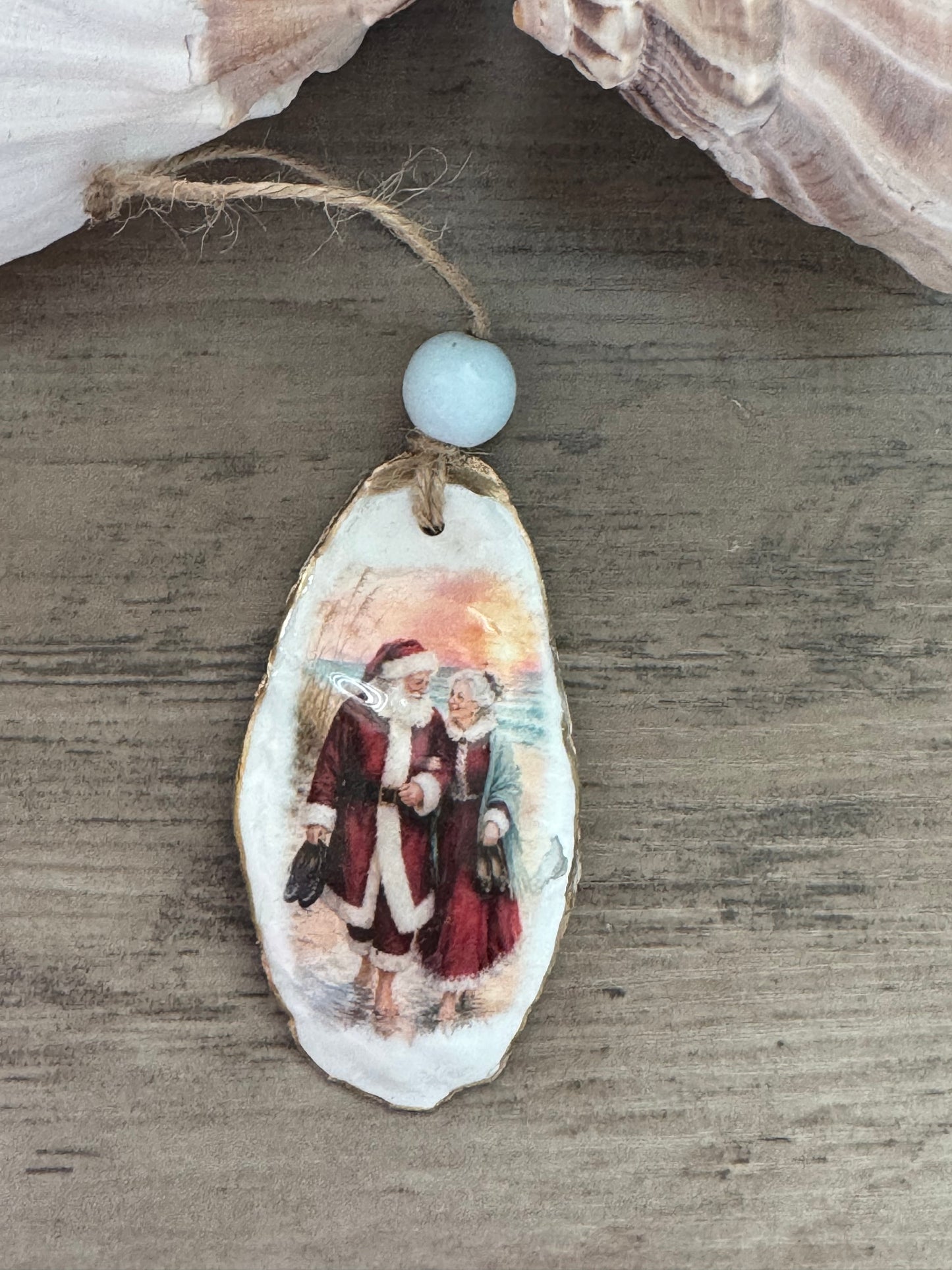 Classic Santa Ornaments