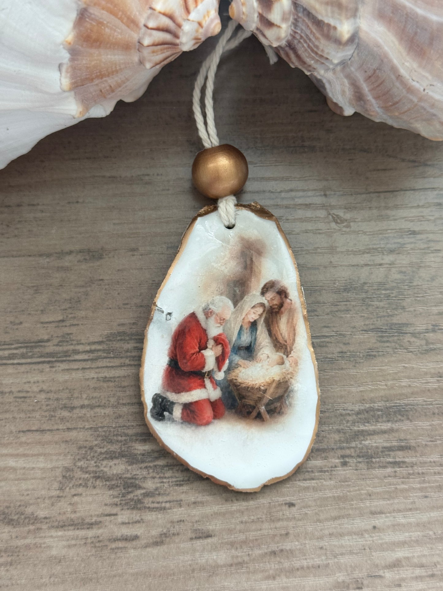 Classic Santa Ornaments