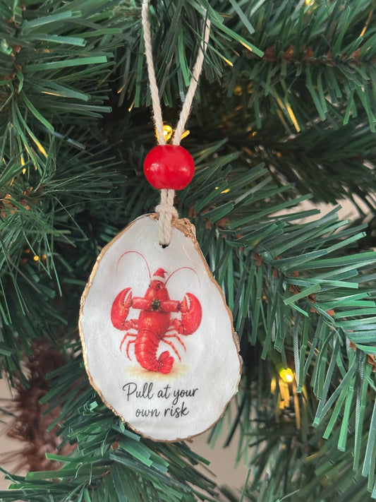 Salty Coastal Christmas Part 3 Ornament
