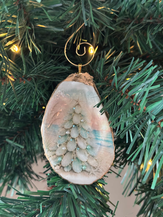 Oyster Shell Ornament