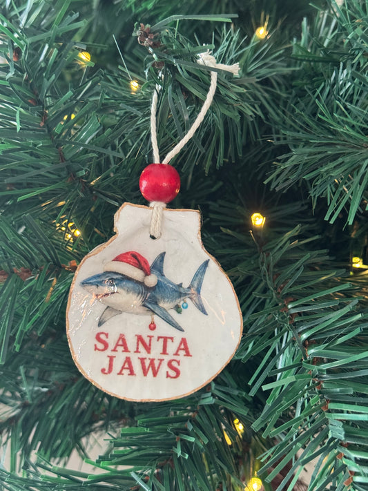 Salty Coastal Christmas Ornament