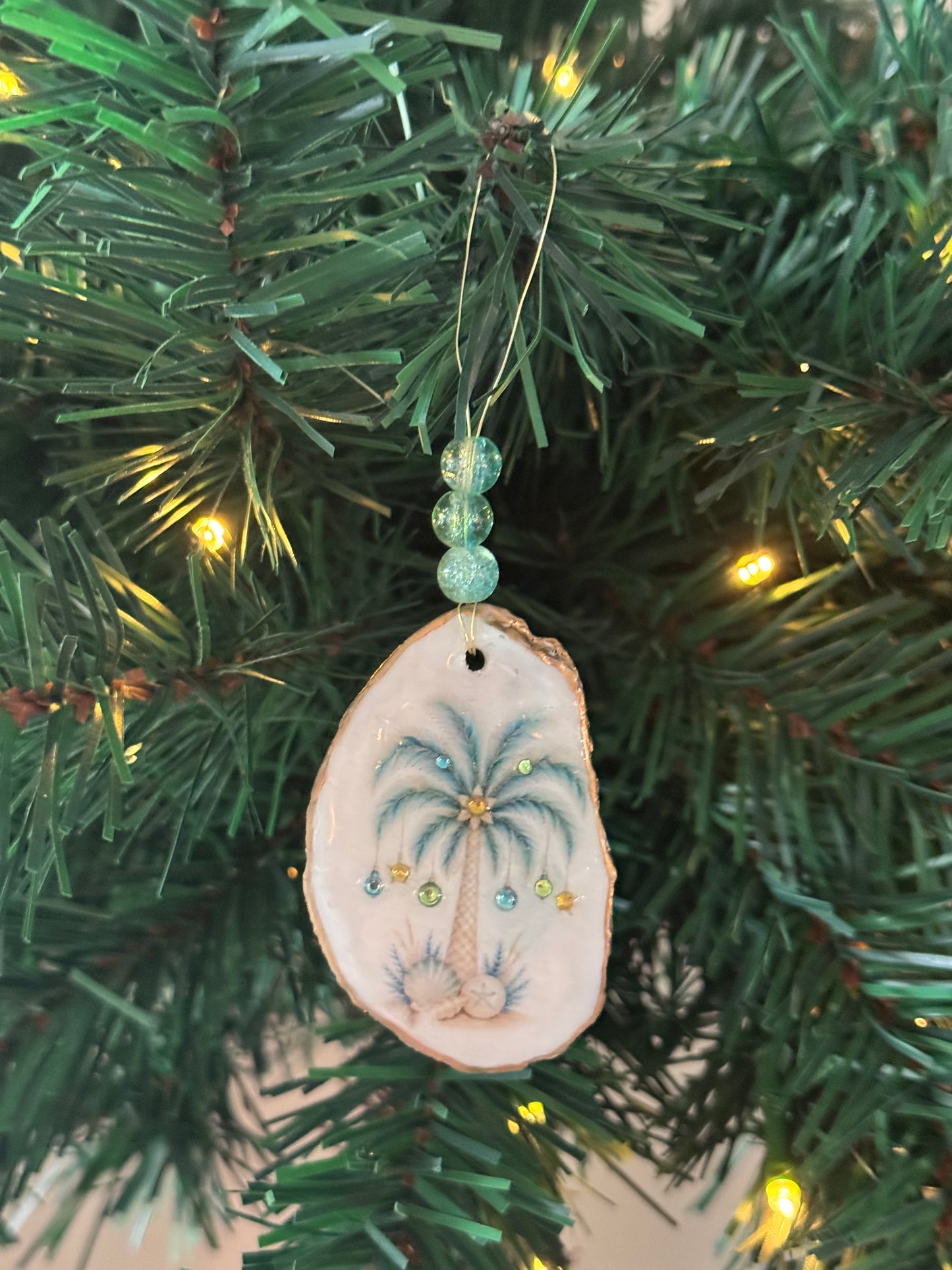 Mini Coastal Christmas Ornament