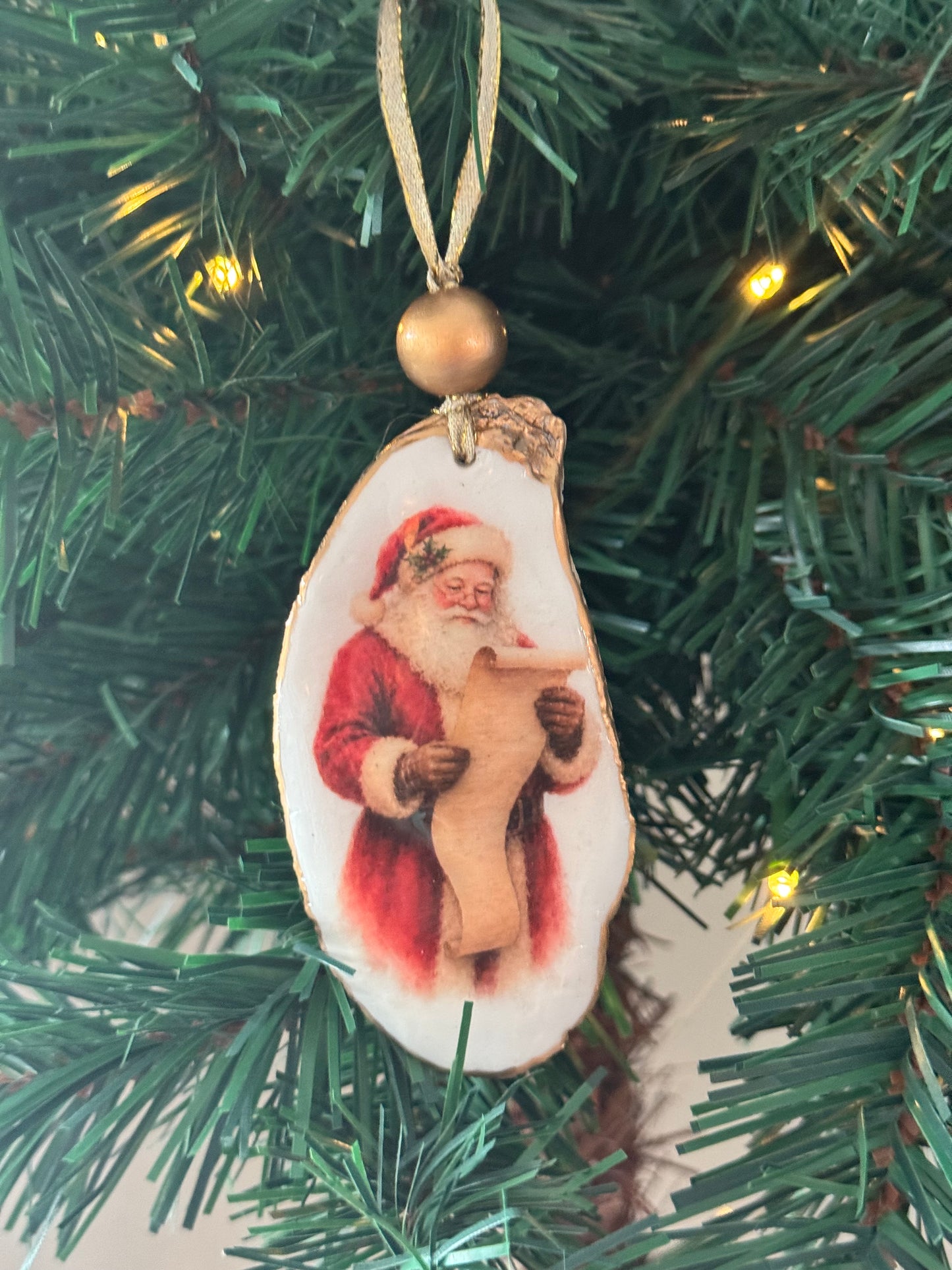 Classic Santa Ornaments