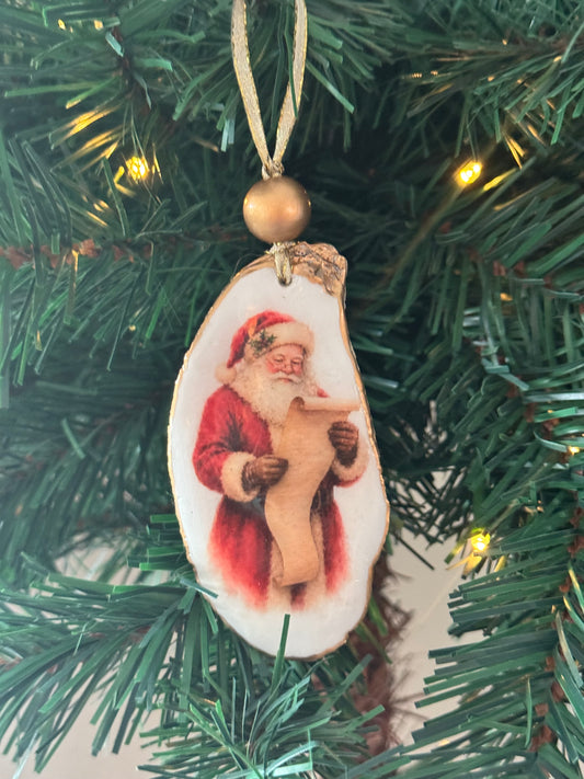 Classic Santa Ornaments