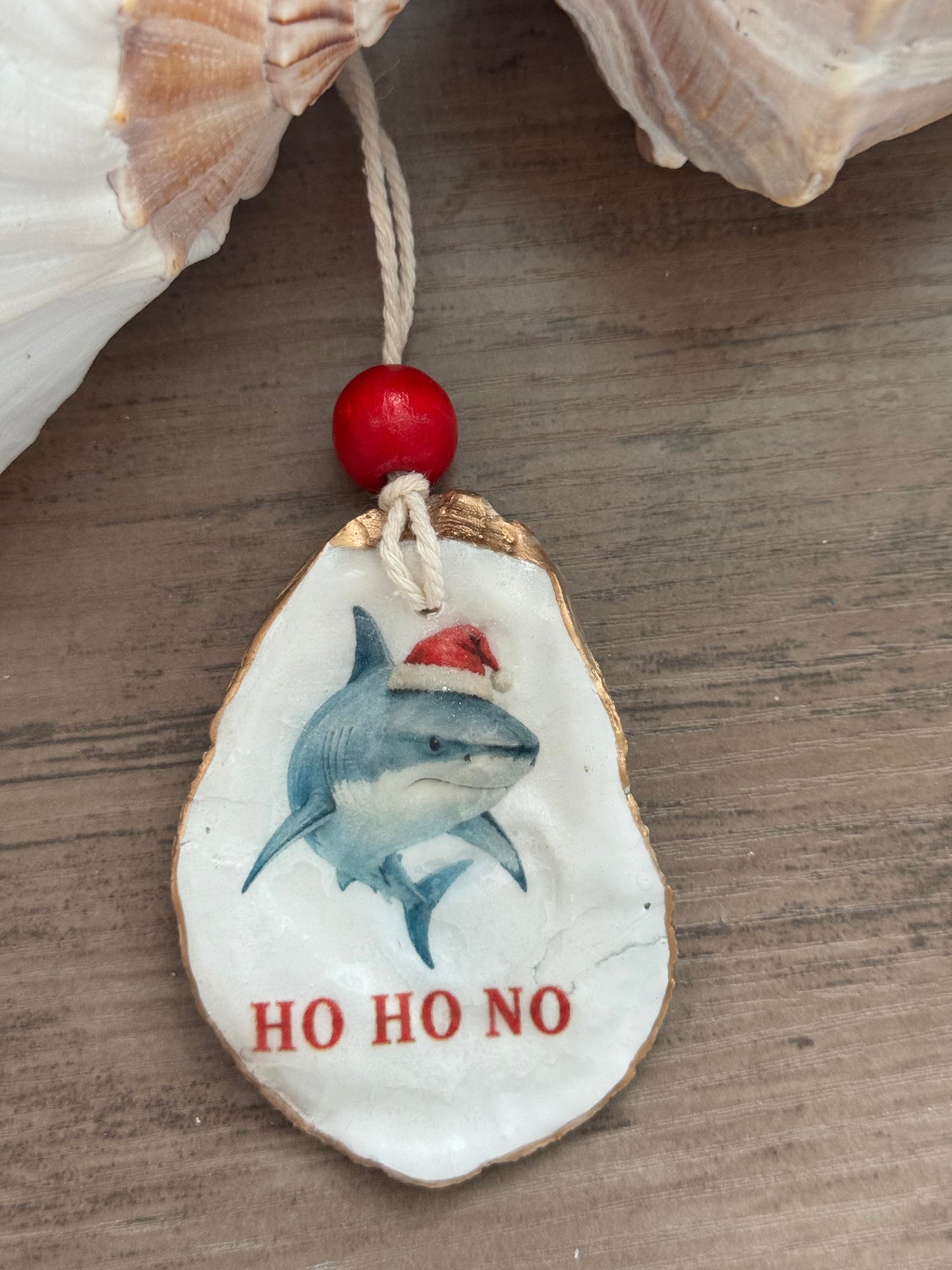 Sassy Coastal Christmas Ornament