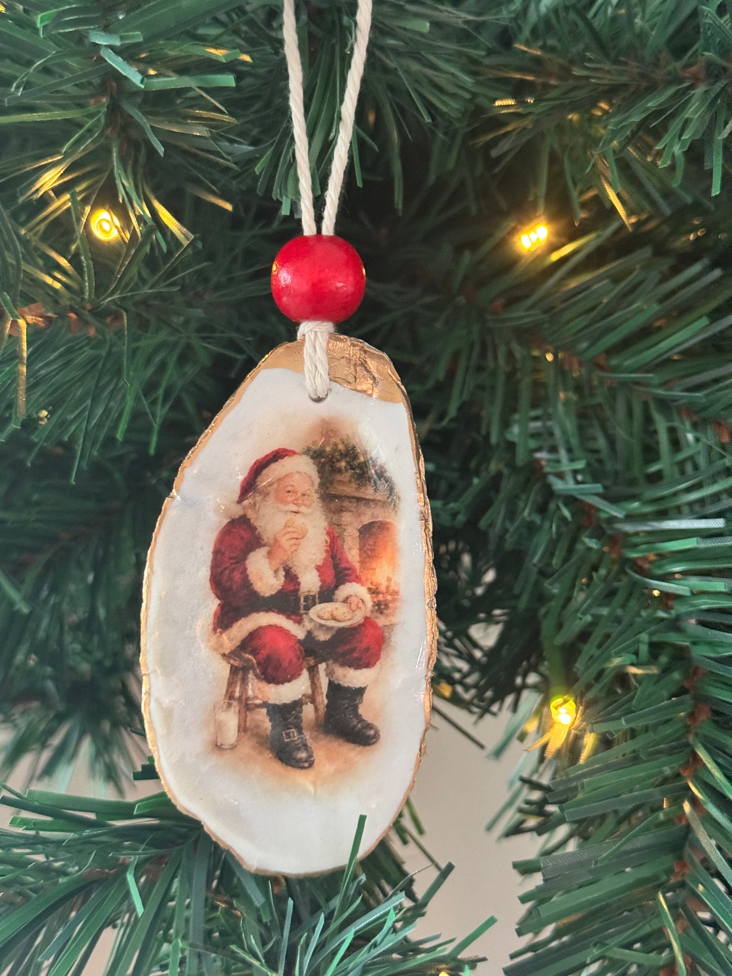 Classic Santa Ornaments