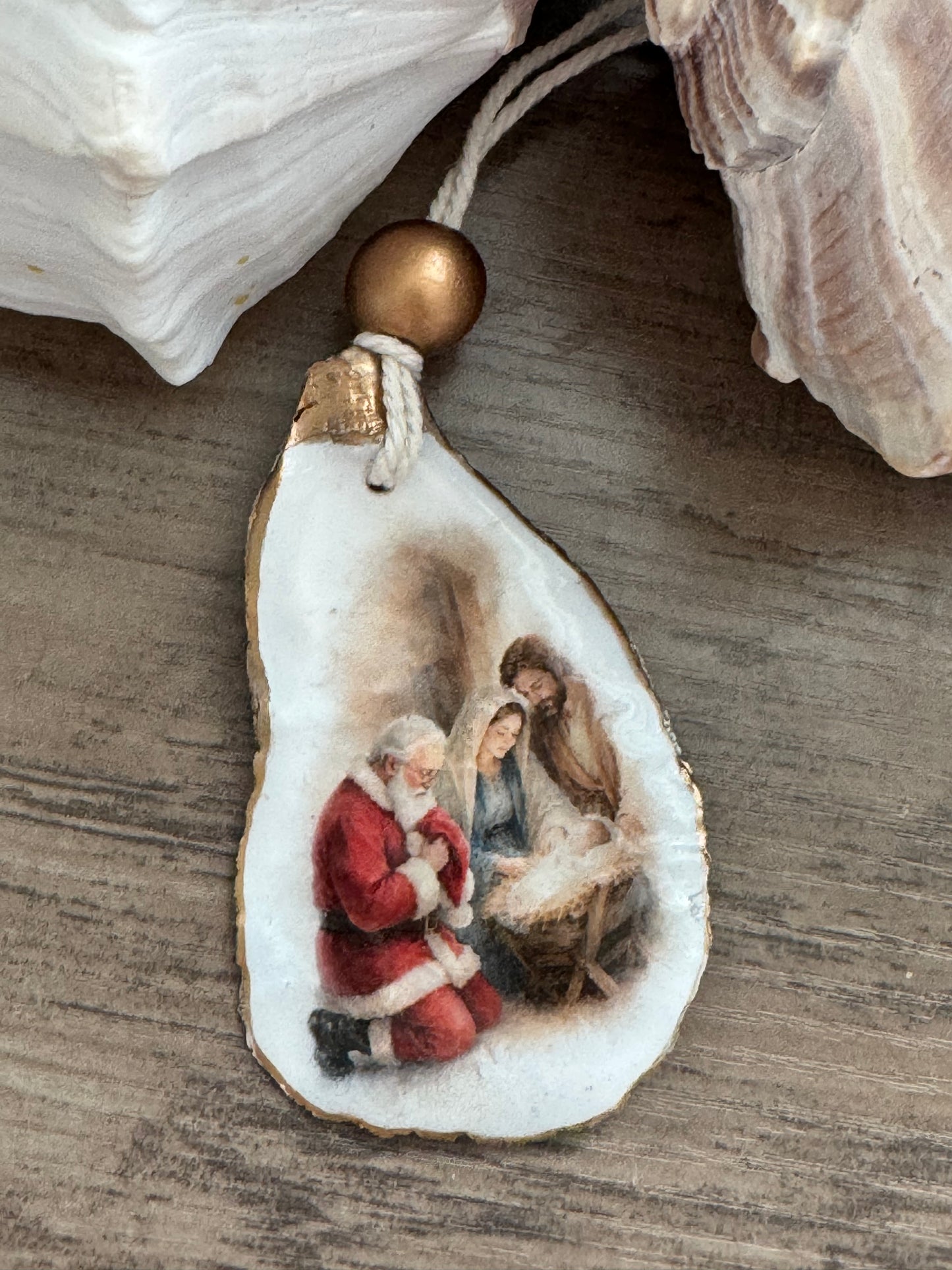 Classic Santa Ornament