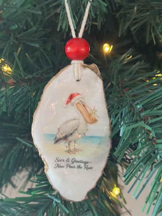 Salty Coastal Christmas Part 2 Ornament