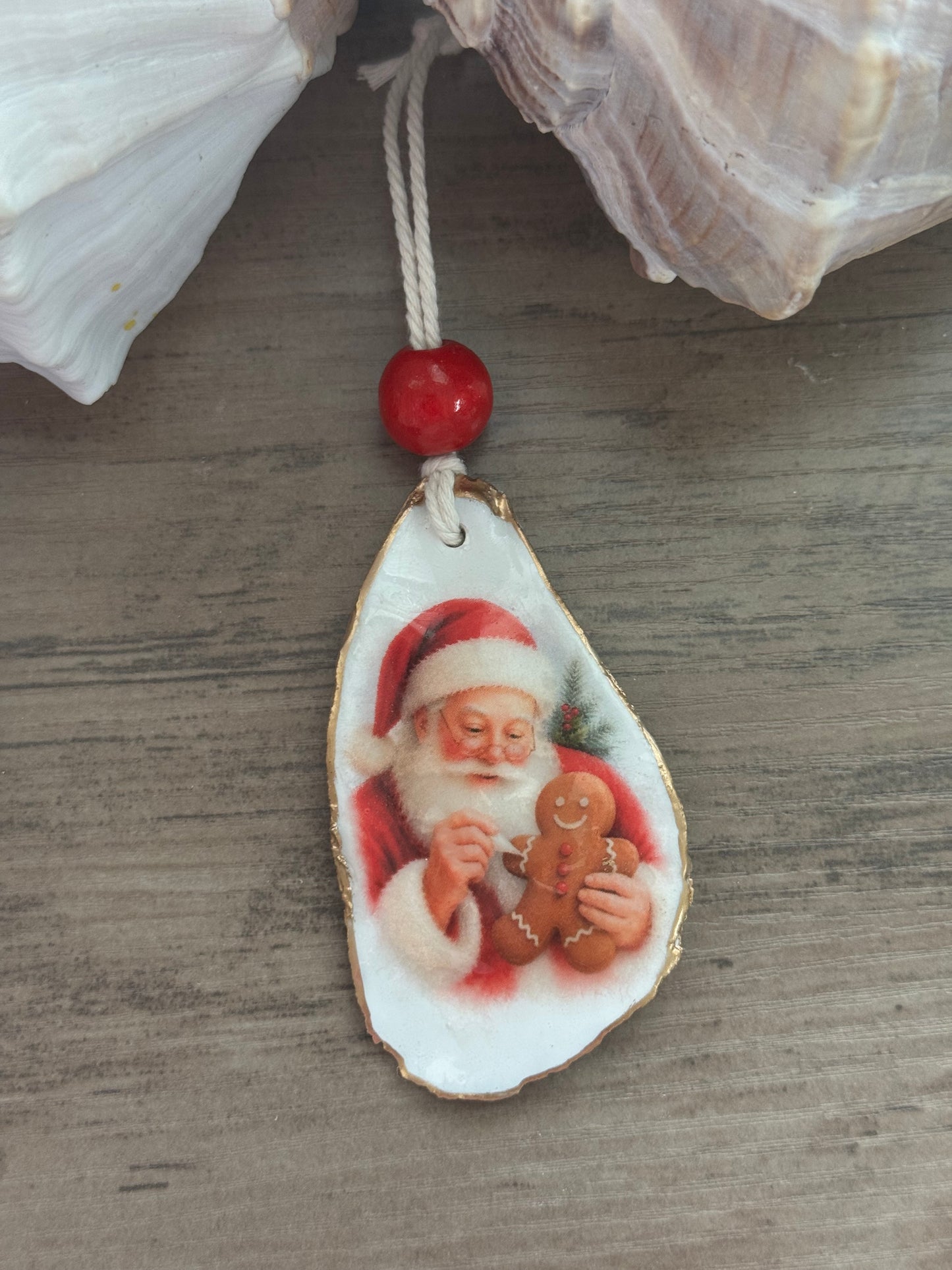 Classic Santa Ornaments