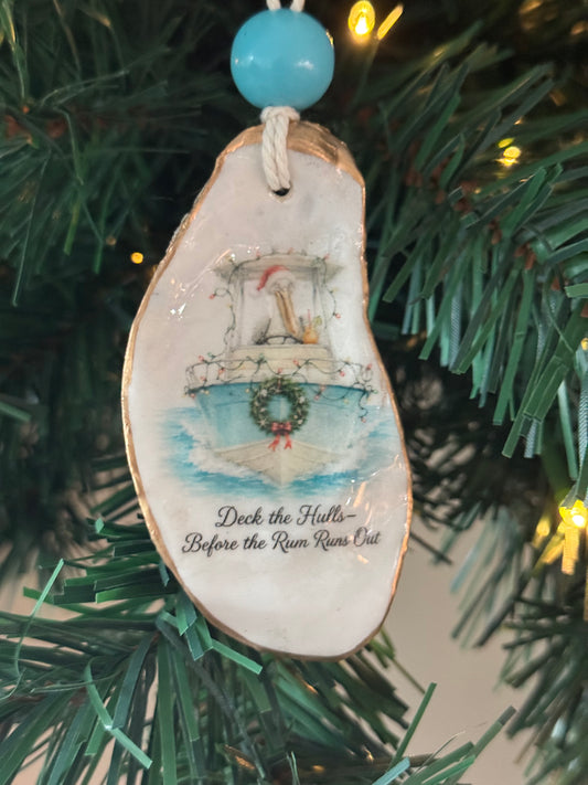 Salty Coastal Christmas Part 2 Ornament