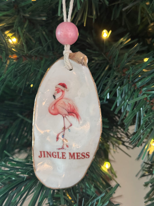 Salty Coastal Christmas Ornament