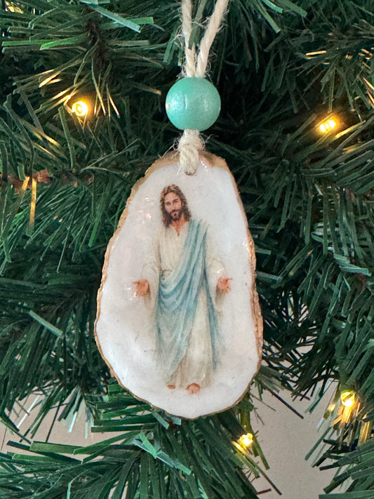 Jesus Christmas Tree Ornament