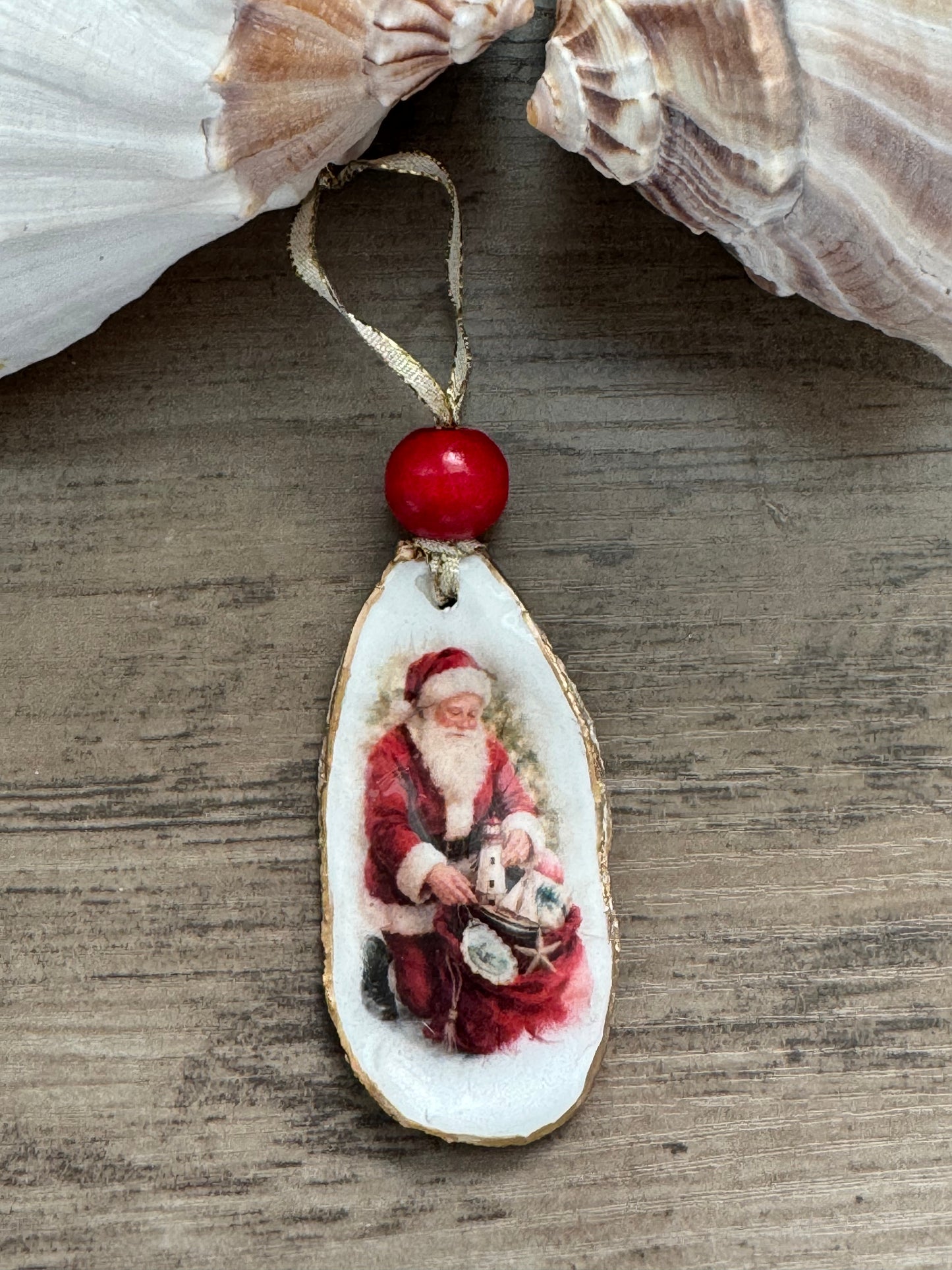 Classic Santa Ornaments