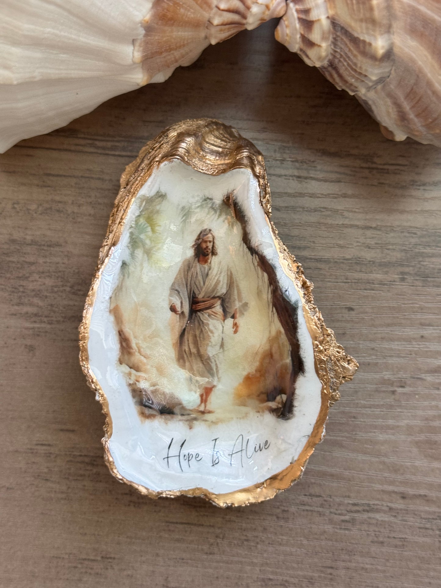 Oyster Shell Trinket Tray