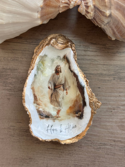 Oyster Shell Trinket Tray