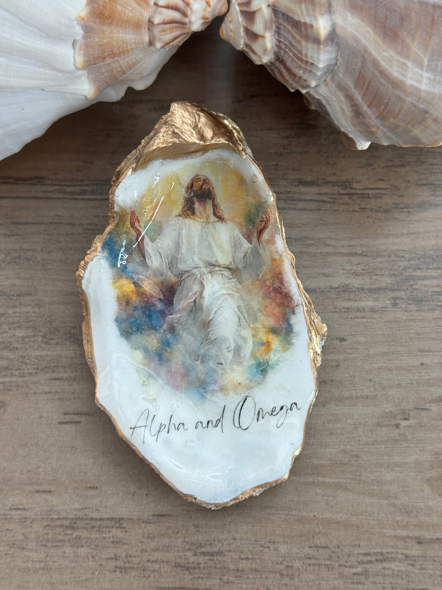 Oyster Shell Trinket Tray