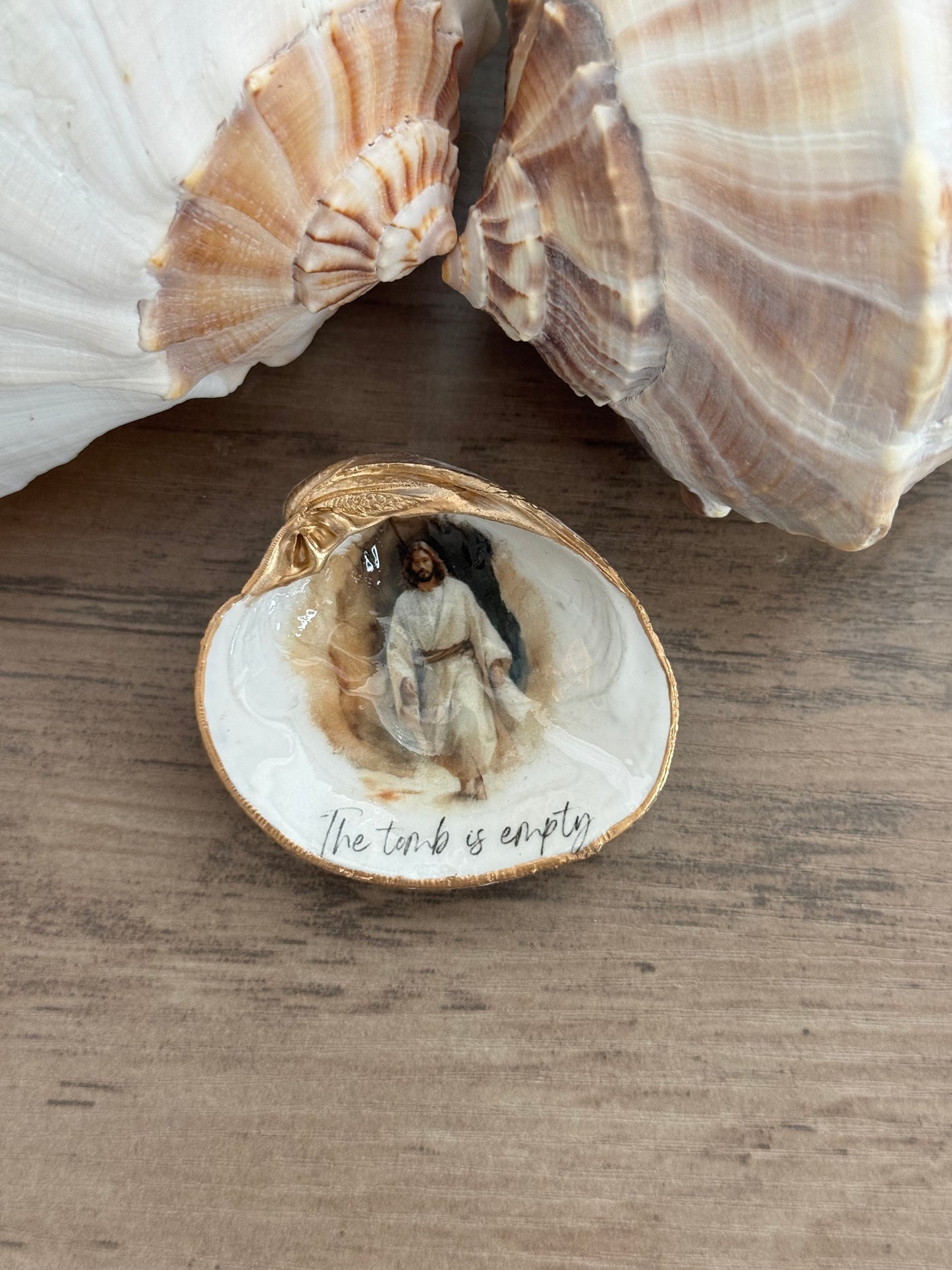 Quahog Clam Shell Trinket Tray