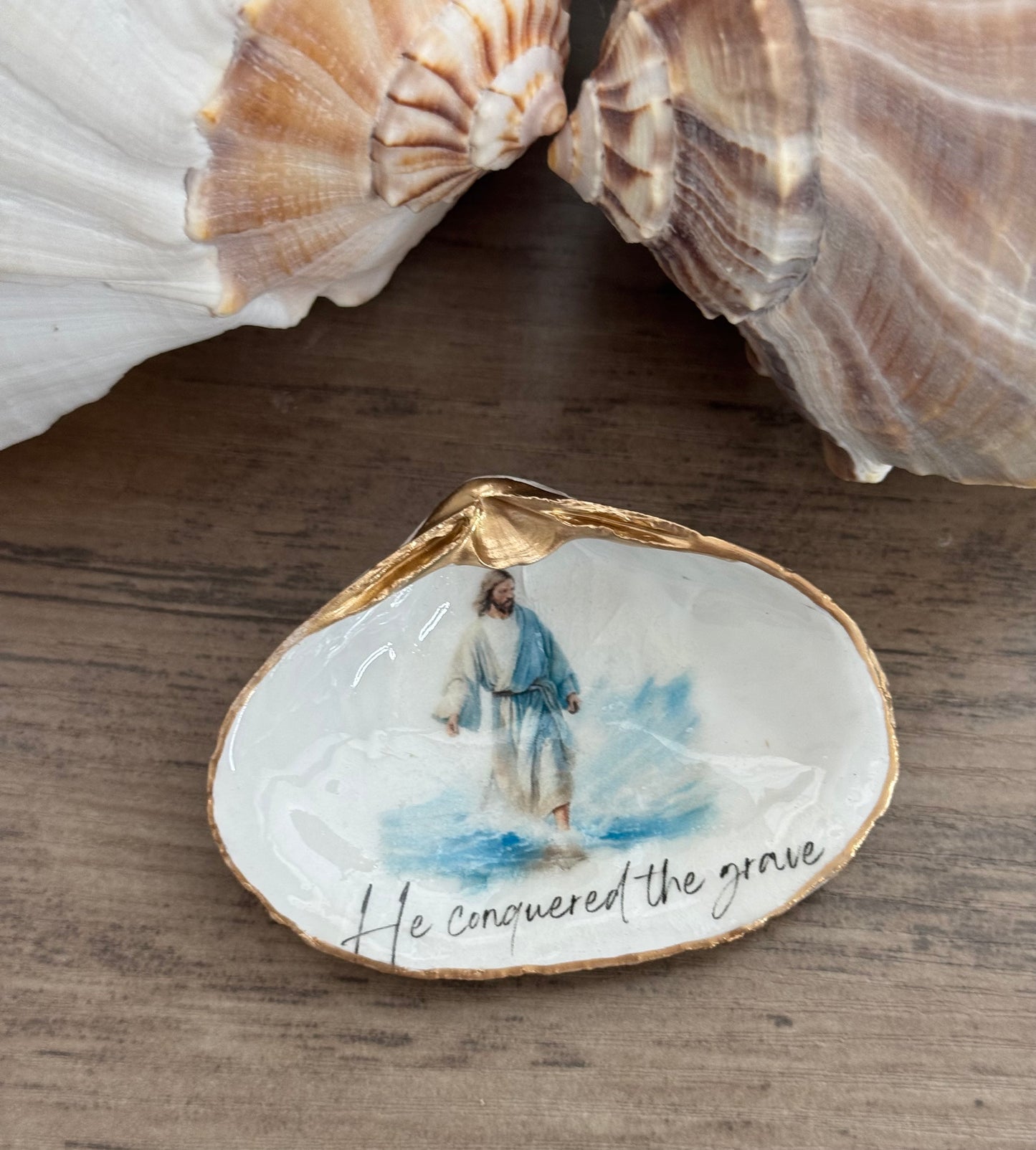 Clam Shell Trinket Tray