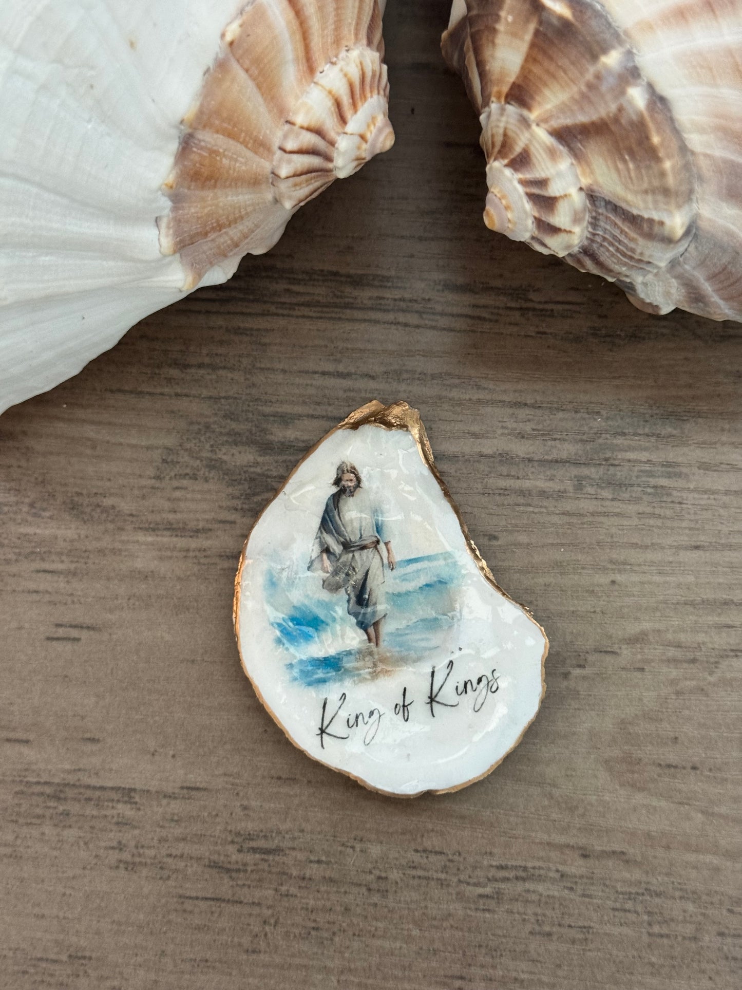 Faith Shell Art Magnet
