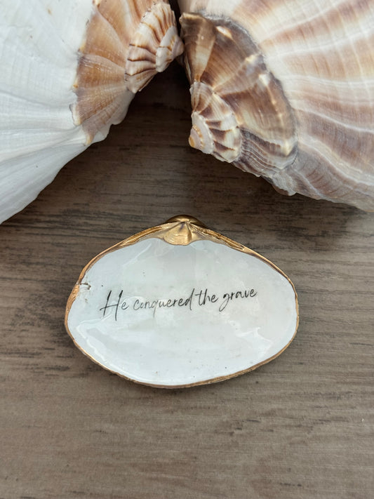 Clam Shell Trinket Tray