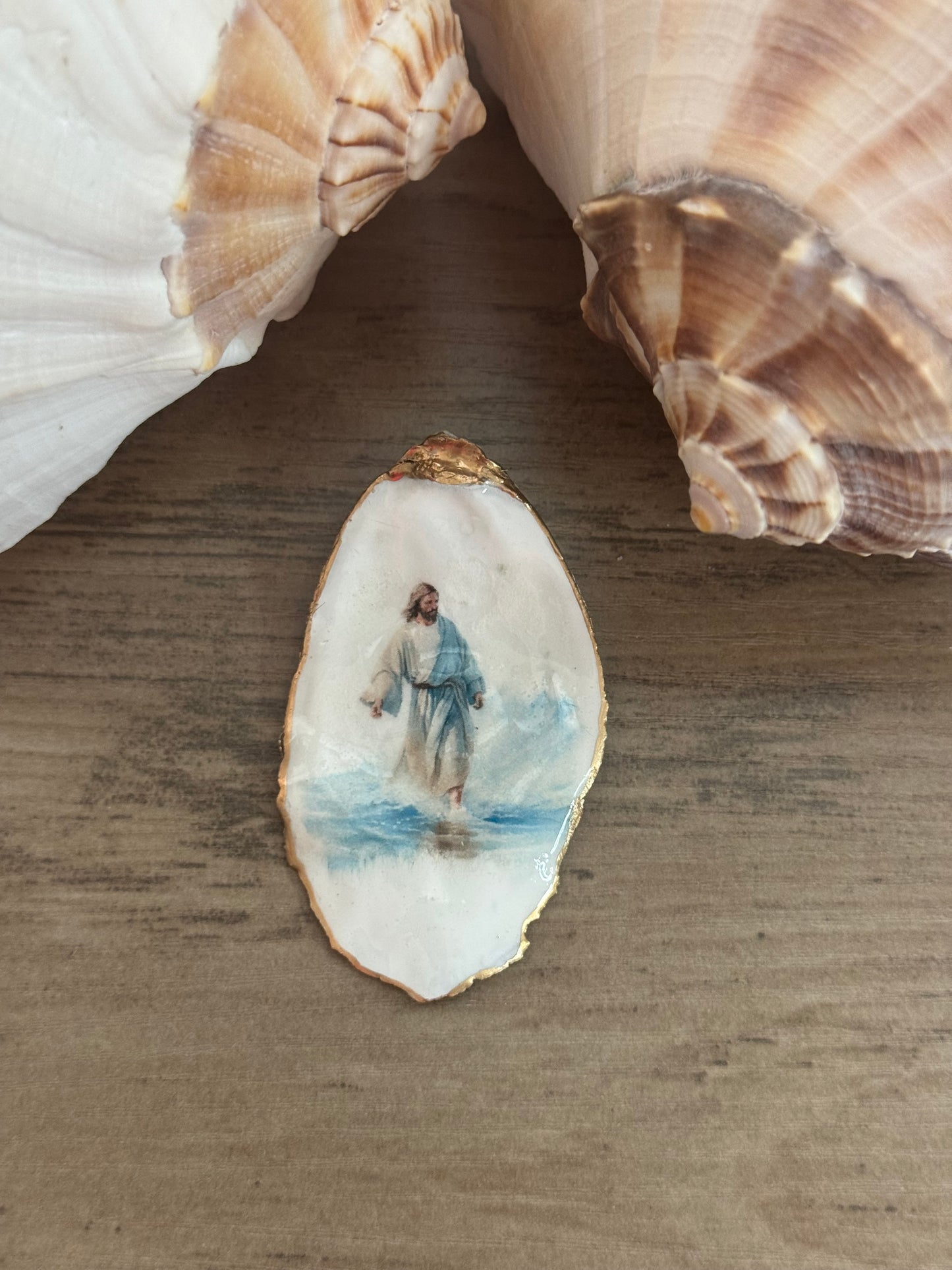 Faith Shell Art Magnet