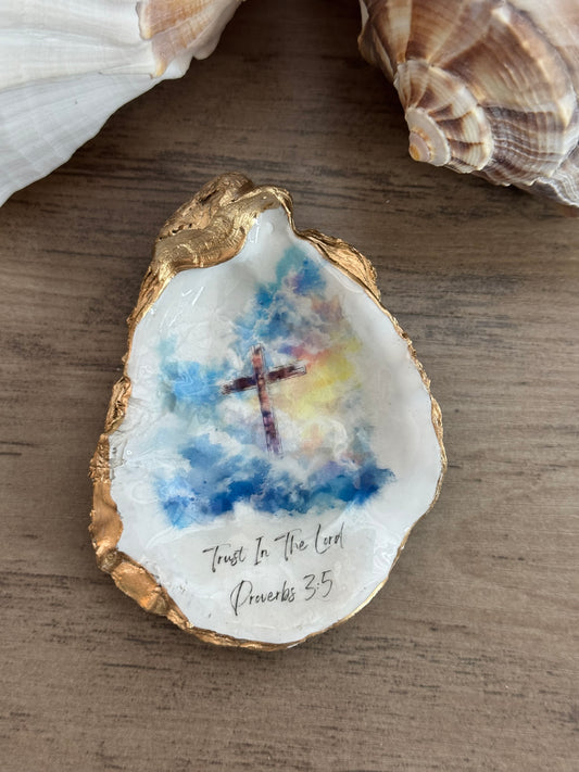 Living Hope Cross Shell