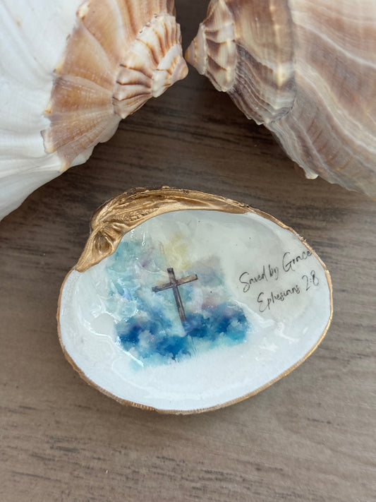 Living Hope Cross Shell