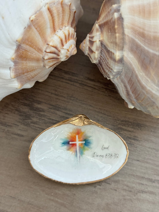 Faith Shell Art Magnet