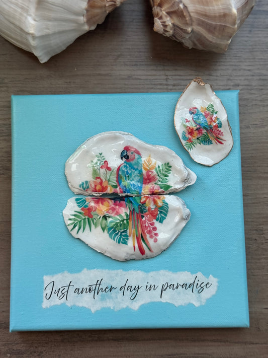 Coastal Shell Canvas Art