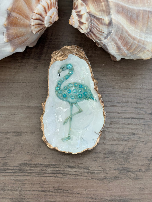 Jeweled Tides Oyster Shell